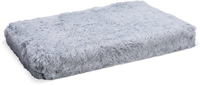 Beeztees Siba - Orthopedisch Hondenkussen - Fluffy - Grijs - 75x50x9 cm - Maat M -