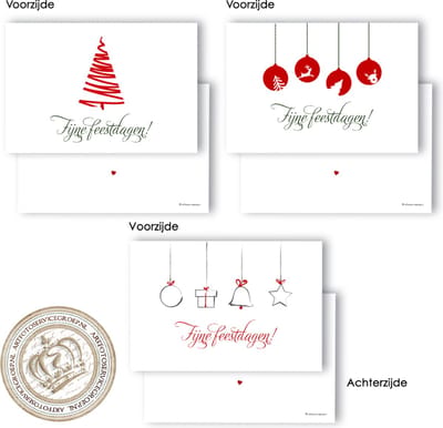 LMWK011 -  kerstkaarten met enveloppen - Kerstkaarten Set 12 stuks - nieuwjaar kerstkaarten - Merry Christmas - Kerstkaart - Nieuwjaarskaarten-  oud en nieuw - Wenskaarten - luxe kerstkaarten