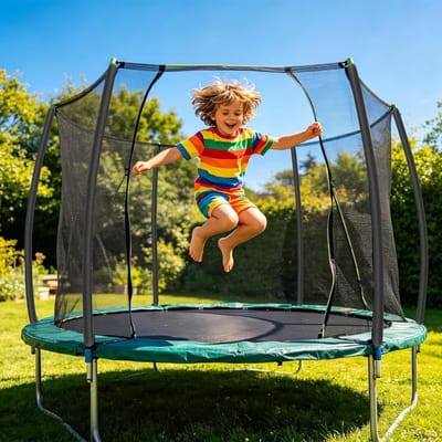 Trampolinepaal Hoezen - Veiligheid Schuim - Extra Veiligheid - Waterdicht Elastisch Schuim - 2.5 cm Diameter - Zwart