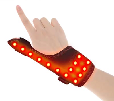 Elektrische Polssteun met Vibratie – 3-standen USB Stimulator – Tendinitis Verlichting – Polsondersteuning – Ontspanningsband – Comfort en Herstel voor Hand en Pols
