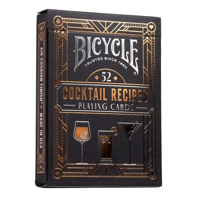 Bicycle Cocktail Recipes - 52 Premium Speelkaarten 52 Cocktailrecepten - Creatives - Poker - Collectible