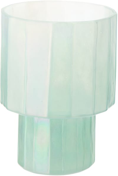 J-Line windlicht Ann - glas - blauw