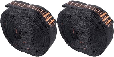 Hangmat Bandjes - Draagbanden - Buiten Ontspannen - Versterkte Polyester - 200 cm lengte - Oranje