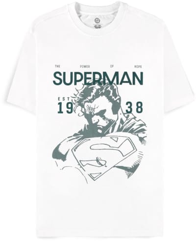 DC Comics Superman - Hope Heren T-shirt - S - Wit