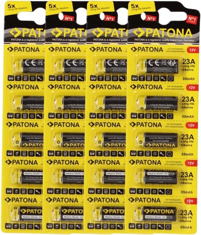Speciale Batterijen - Knoopcel Batterijen - Afstandsbediening Energie - Constante Stabiele Prestaties - 12 Volt 23A