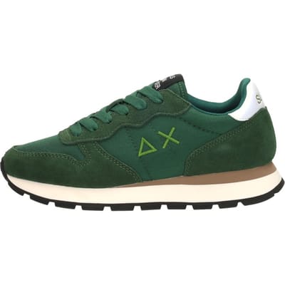 Sun68 Ally Solid Nylon Sneakers - Dames - Groen - Maat 36