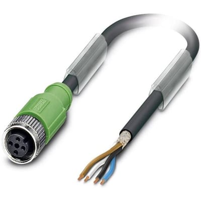 Phoenix Contact 1682841 Sensor/actuator connector, geassembleerd M12 Aantal polen (sensoren): 4 Bus, recht 1.50 m 1 stuk(s)
