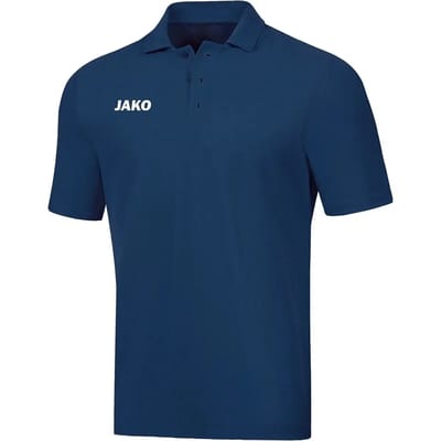 Jako Base Polo Dames - Antraciet / Marine | Maat: 34