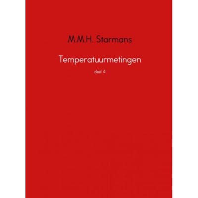 Temperatuurmetingen - M.M.H. Starmans