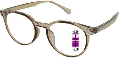 Leesbril Vista Bonita Panto Progressief-Desert Brown-+2.50