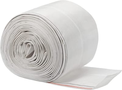 Lichte Rewind Tuinslang, Plat Liggend, Versterkte Afvoer, PVC Slang, 100mm, ID 15m, 0.8MPa voor Zwembad en Tuinonderhoud