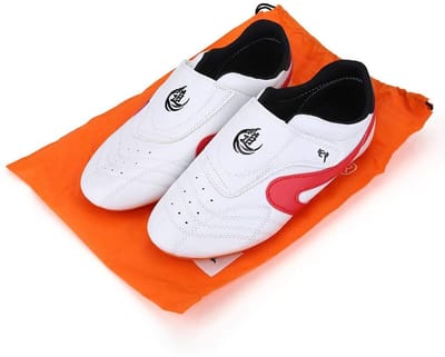 Dailygoody - Taekwondo schoenen - Lichtgewicht en duurzaam - Rood - Kung Fu en Tai Chi - Ideaal voor kinderen en volwassenen - Comfortabele pasvorm