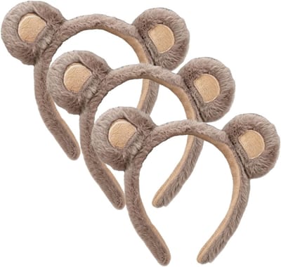 Haarbanden met berenoren voor kinderen en volwassenen, schattige kostuums en feestaccessoires, perfect voor verjaardagen en themafeesten