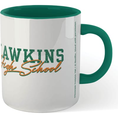 Stranger Things Hawkins Tigers Mug - Green