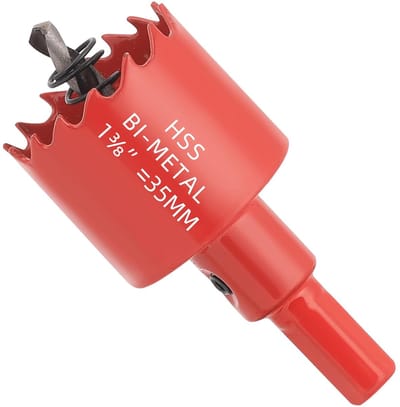 Gatenzaag - Metaalboor - Gaten Maken - HSS M42 Bimetalen - 35 mm - Zilver