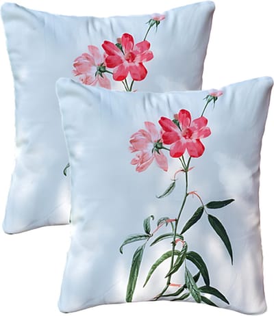 Set van 2 Kussenshoes 45x45 cm | Buiten kussenhoezen | kussensloop | sierkussens | cushion cover | katoen | Cotton Canvas digital print