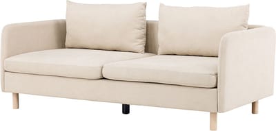 Zero bank 3-zits beige.
