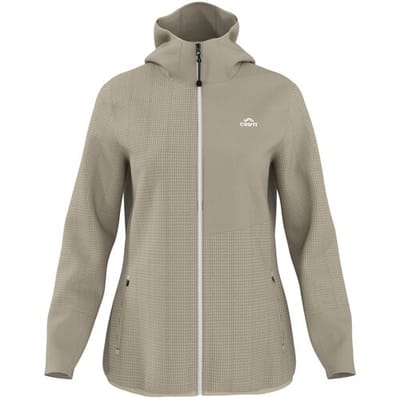 CRIVIT Dames sportjack met powerstretch (Beige, XS (32/34))