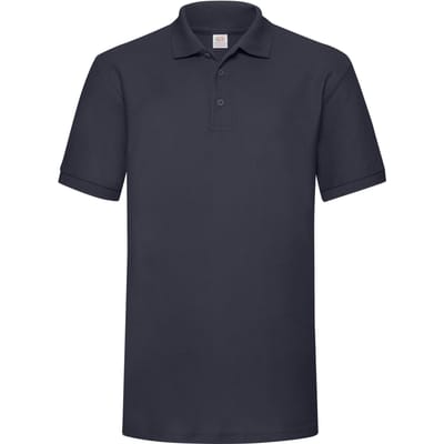 Fruit of the Loom Heren 65/35 Zwaargewicht Poloshirt (Deep Navy)