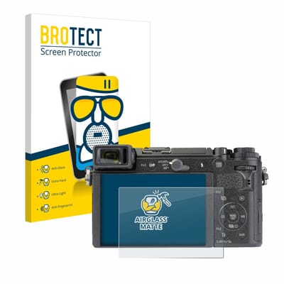 BROTECT - Screenprotector voor Panasonic Lumix DC-GX9 - Folie Beschermfolie Beschermglas matte
