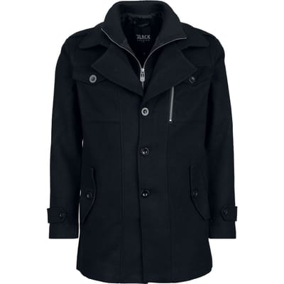 Black Premium by EMP Lange jassen - 2-in-1 Coat - S tot 5XL - voor Mannen - zwart