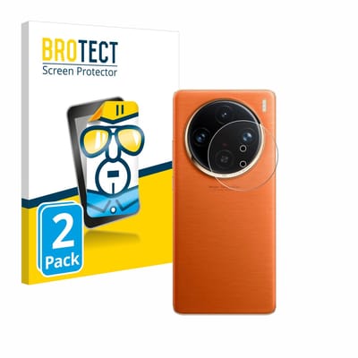 BROTECT - Screenprotector voor Vivo X100 Pro (ALLEEN Camera Lens) - Folie Beschermfolie transparant 2 Stuks