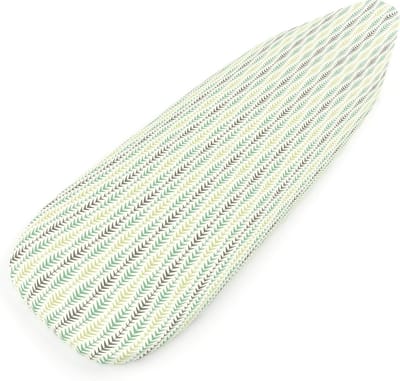 Homes Strijkplankhoes met 3 mm vilten vulling, trekkoord (geschikt voor standaard broodplanken 125 x 39 cm), bedrukt met meerdere lagen