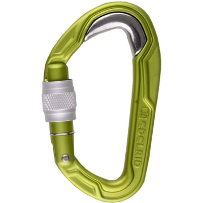 Edelrid Bulletproof Screw Karabijnhaak Groen