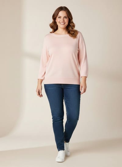 YEST CURVE Valentina Essential - Pink - maat X-0(44)