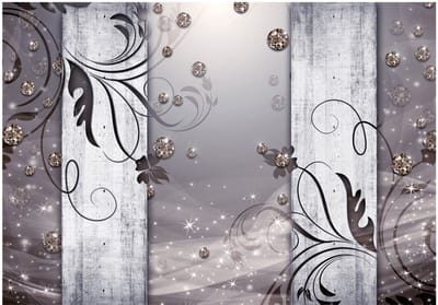 Fotobehangkoning - Behang - Vliesbehang - Fotobehang Luxe Diamanten - Night of the Fireflies - 150 x 105 cm
