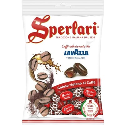 Koffiesnoepjes sperlari 150g - lavazza