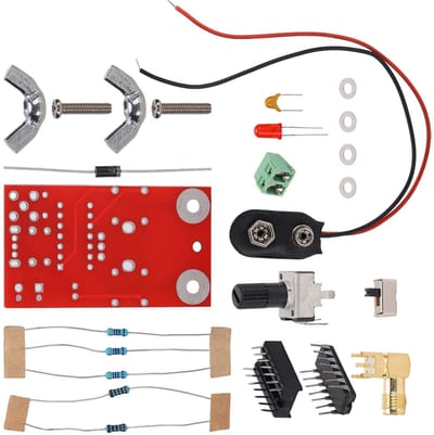 Allecto - Actieve Magnetische Antenne - Versterkingsantenne voor Korte Middengolf - Compact Formaat - Instelbare Antenne - Geschikt voor Radioontva...