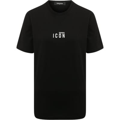 Dsquared2 Icon Small Chest Logo Zwart T-shirt