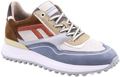 Floris Van Bommel Sfm-10139 Noppi Sneakers - Suède - Heren - Bruin - Maat 41⅓