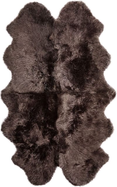 Sheepskin House - 4 Dubbele Nieuw- Zeelandse schapenvacht - Langharig - Kleed 180x110 cm