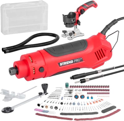 Multifunctionele gereedschapsset 550 W met 287 accessoires en toerentalverstelling