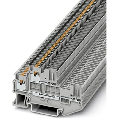 Phoenix Contact 3212468 Klem 2-etages 3.5 mm Snelaansluiting Grijs 50 stuk(s)