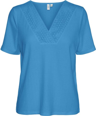 VERO MODA - VMKERSEY S/S T-SHIRT JRS BTQ - Dames - T-shirts