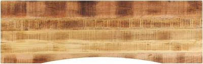 Houten Bureaublad - Werkblad Massief Hout - Thuiswerkplek Kantoor - Uniek Natuurlijk Nerfpatroon - 160x50cm - Natuurlijk