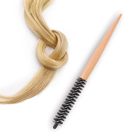 Ronde Haarborstel voor Professionele Styling, Nylon Borstel voor Krullen en Plagen, Ideaal voor Kappers en Thuisgebruik