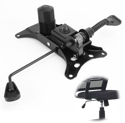 Dailygoods- Bureaustoelbasisplaat Professioneel - Vervangende Basisplaat - Kantelmechanisme - Draaistoelonderdelen - Vergrendelhendel - Metalen Constructie