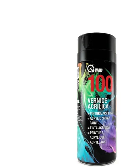 Acryllak Spray Mat Wit 400 ml - Acryl Lak Spuitbus - Lakverf voor Metaal, Hout en Kunststof - Sneldrogend - Hoge Hechting - Matte Afwerking [17300-MWH]