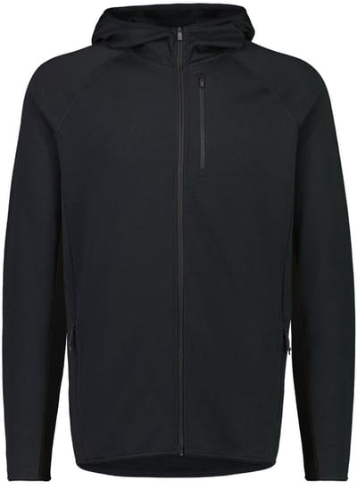 Mons Royale Approach Merino Gridlock Hood Heren Vest Black XL