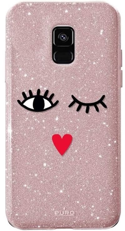 Hoesje EYES Rose voor Samsung A8 2018