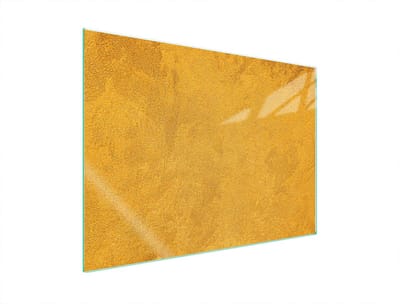 TMK ArtDeko - Beschermplaat voor Kookplaat - Glas - 70x52 cm - Goud