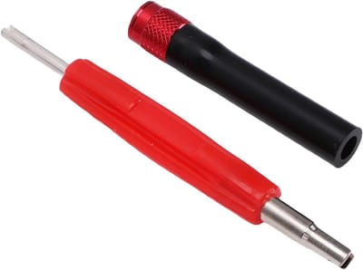 Adapter Kit - Lekdetector Tool - Systeem Diagnostiek - Universele Compatibiliteit - Compact Formaat - Zilver