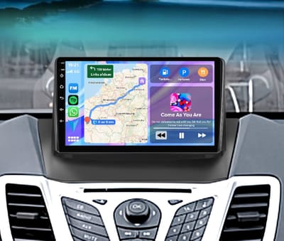 Autoradio 2/32 met Carplay en Android auto | Geschikt voor Ford Fiesta 2013-2017 | Radio scherm met Navigatie | 2013 2014 2015 2016 2017 2018 | MK6 en MK7, ST, SYNC, 200