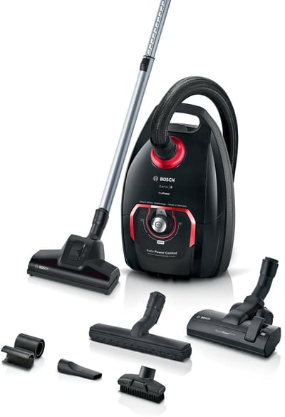 Bosch Serie 8 BGL8POW3A stofzuiger 5 l Trommelstofzuiger Droog 890 W Stofzak