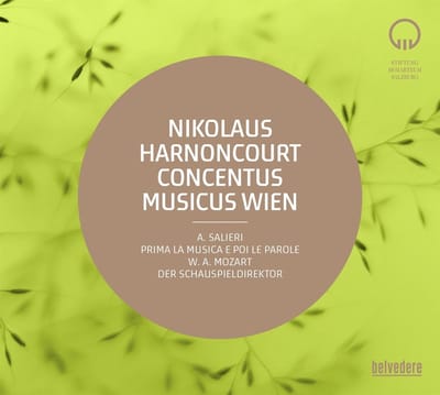Concentus Musicus Wien, Nikolaus Harnoncourt - Prima La Musica E Poi Le Parole |Der Schauspieldirektor (2 CD)