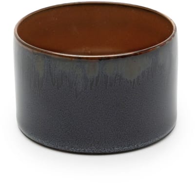 Serax Terres de Rêves Beker - Ø7,5 x H5 - Dark Blue / Rust - 8 stuks